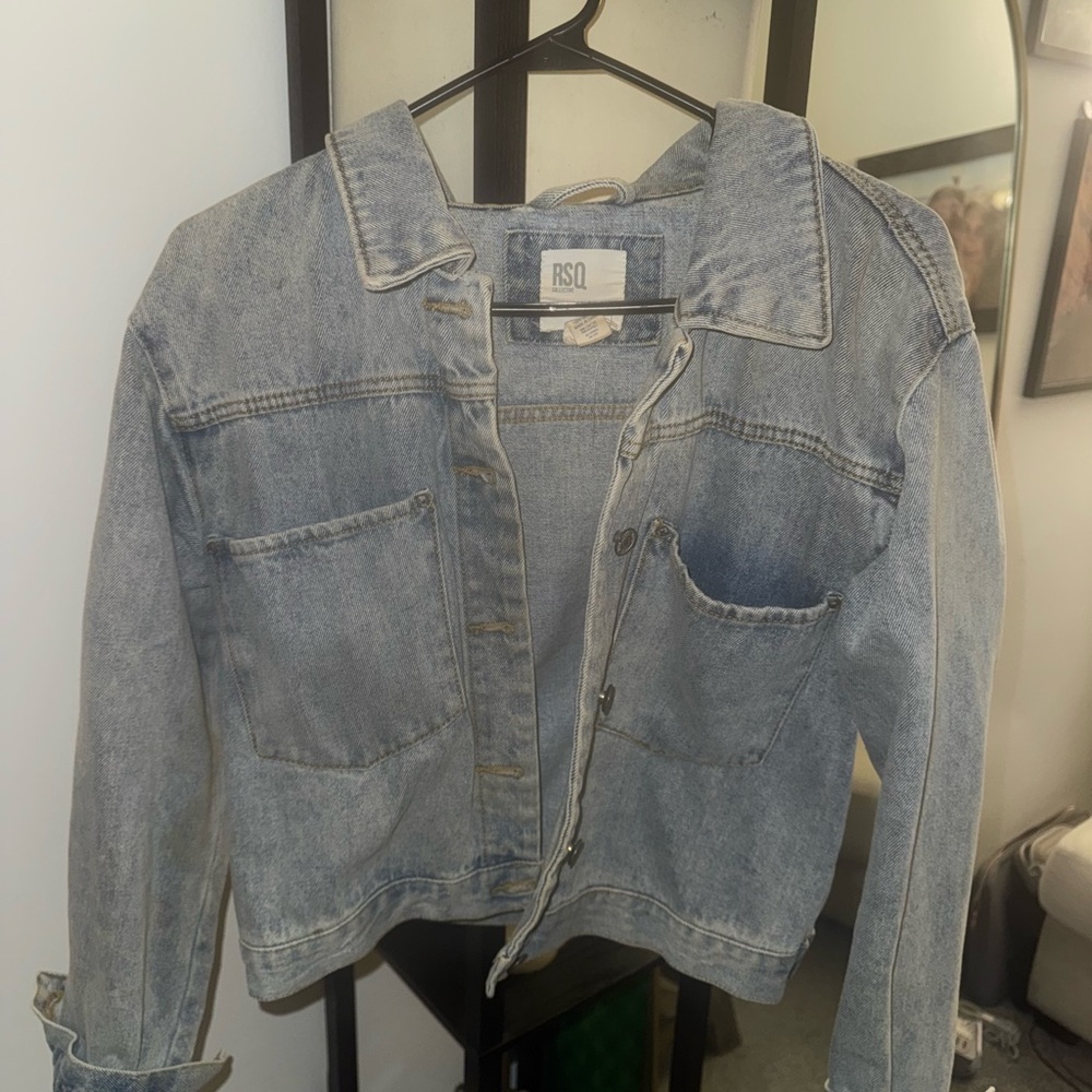 RSQ Light Blue Denim Jacket